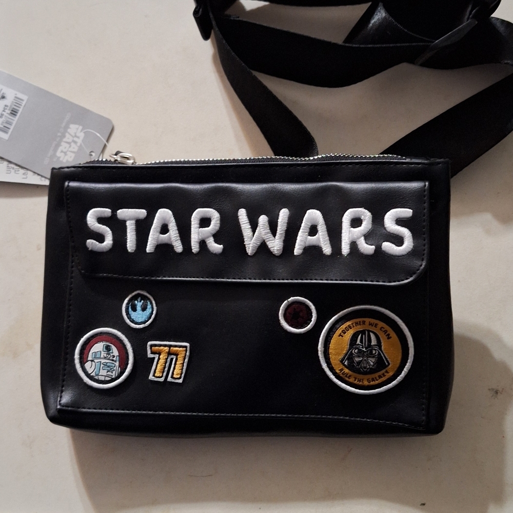 Star Wars Black and White Messenger Bag